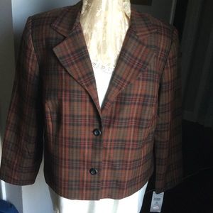 Amanda Smith II Jacket Blazer 24W  100% Wool